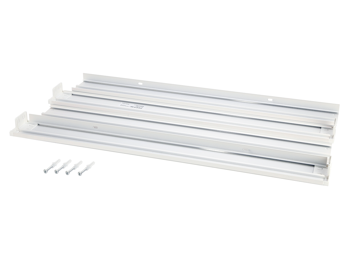 Montagerand voor panelen 60x60 H62mm wit opvouwbaar LITE