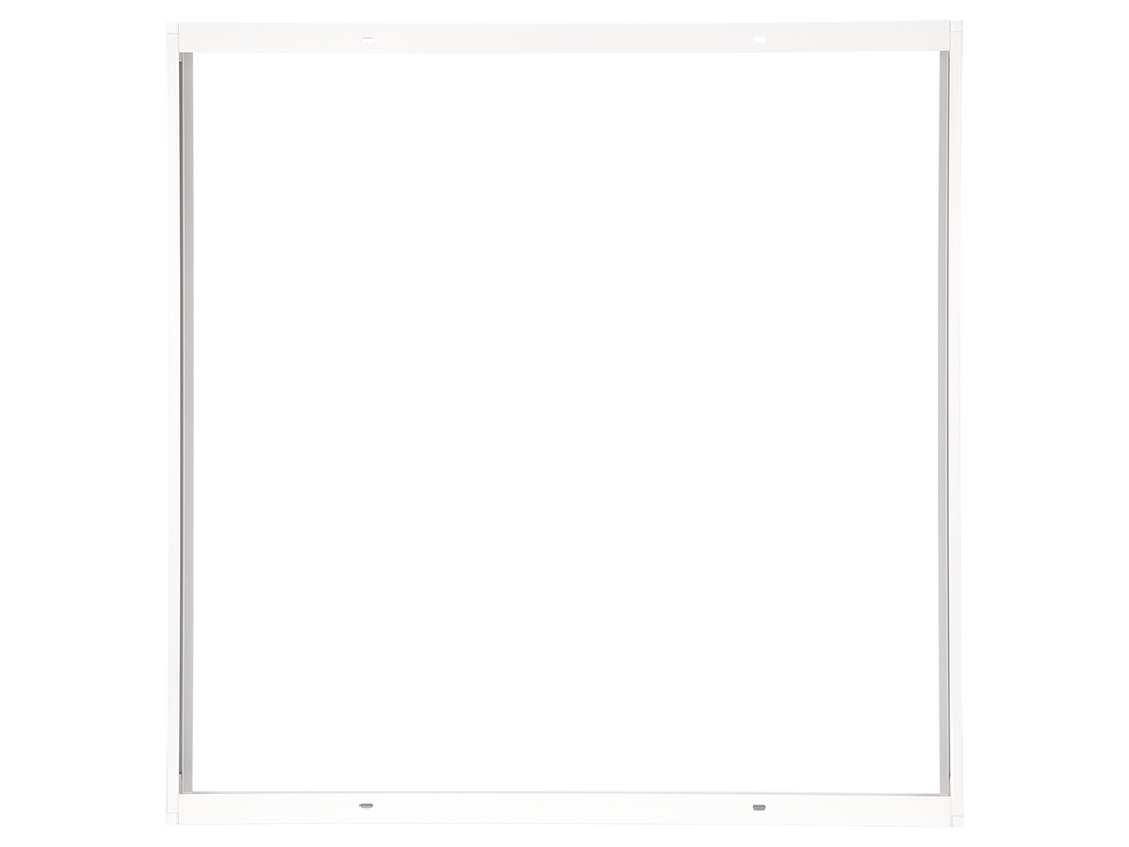 Montagerand voor panelen 60x60 H62mm wit opvouwbaar LITE