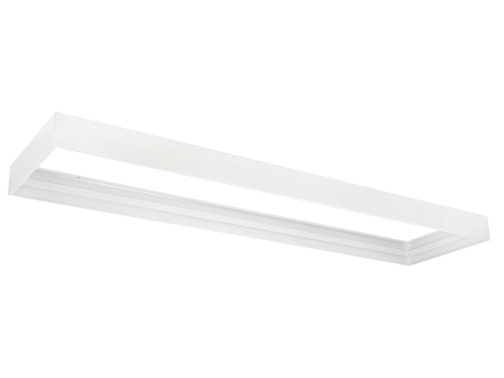 Montagerand voor panelen 30x120 H70mm wit Easy Slide PRIME