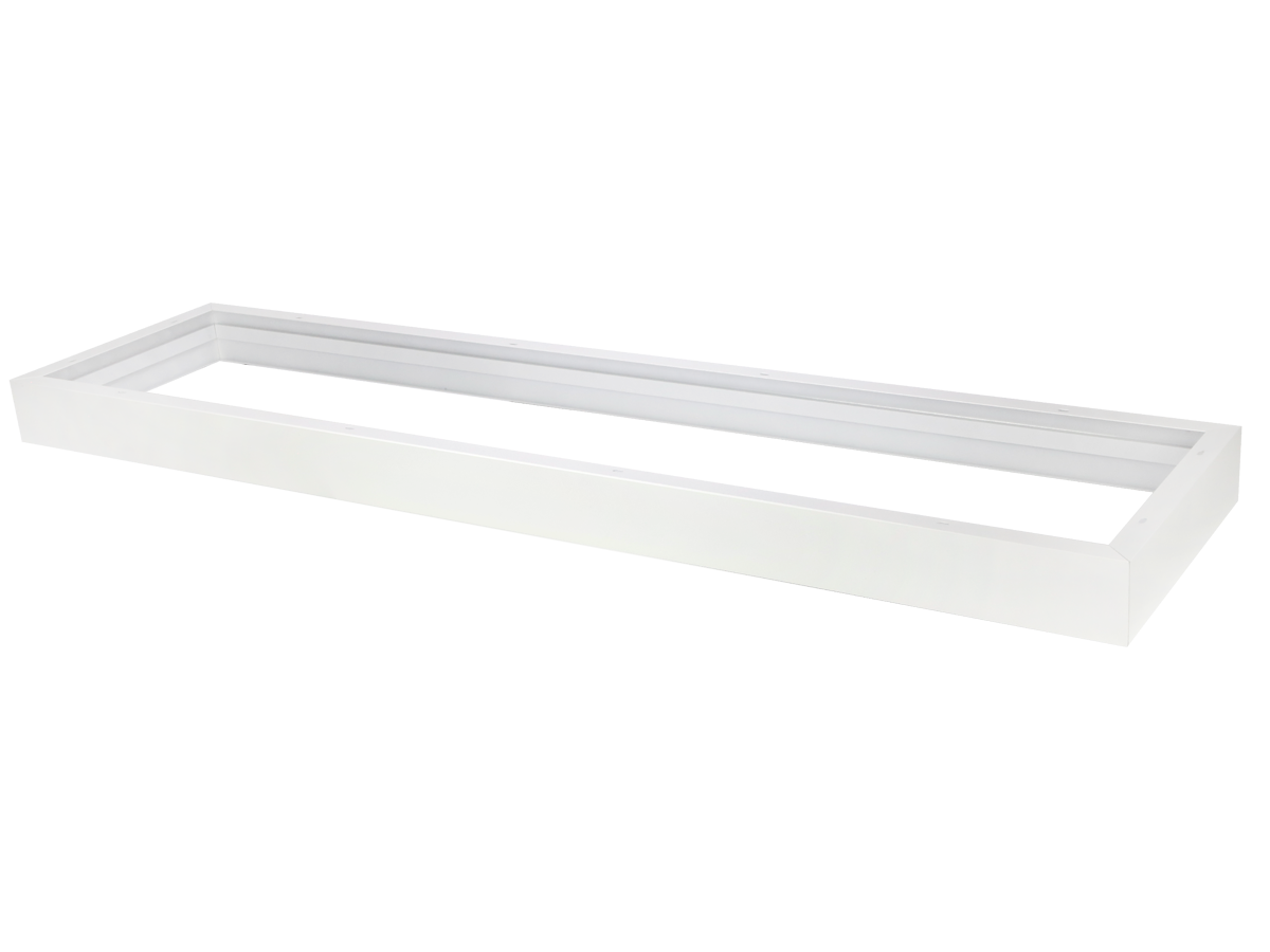 Montagerand voor panelen 30x120 H70mm wit Easy Slide PRIME