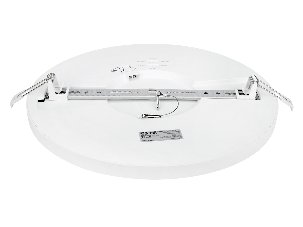 Downlight EASY FLEX 3CCT(3K/4K/5K) 18/21/24W 2110lm rond IP20 Wit LITE