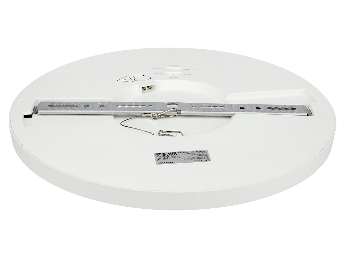 Downlight EASY FLEX 3CCT(3K/4K/5K) 18/21/24W 2110lm rond IP20 Wit LITE