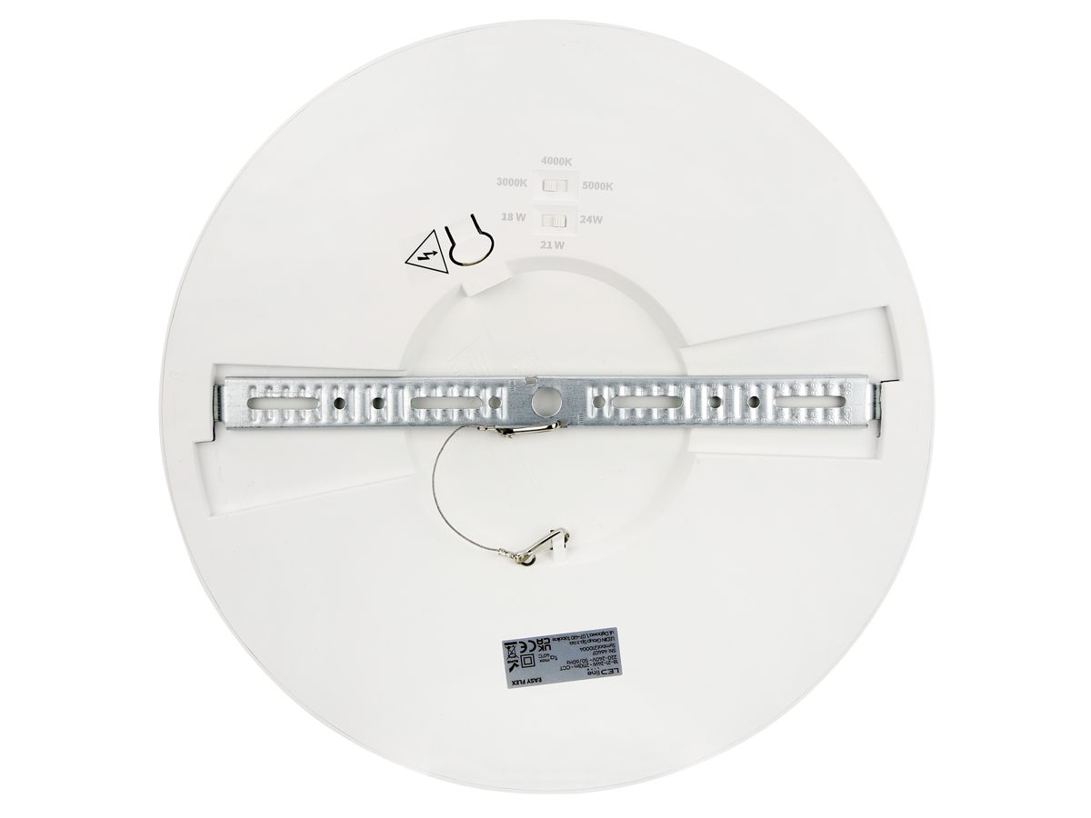 Downlight EASY FLEX 3CCT(3K/4K/5K) 18/21/24W 2110lm rond IP20 Wit LITE