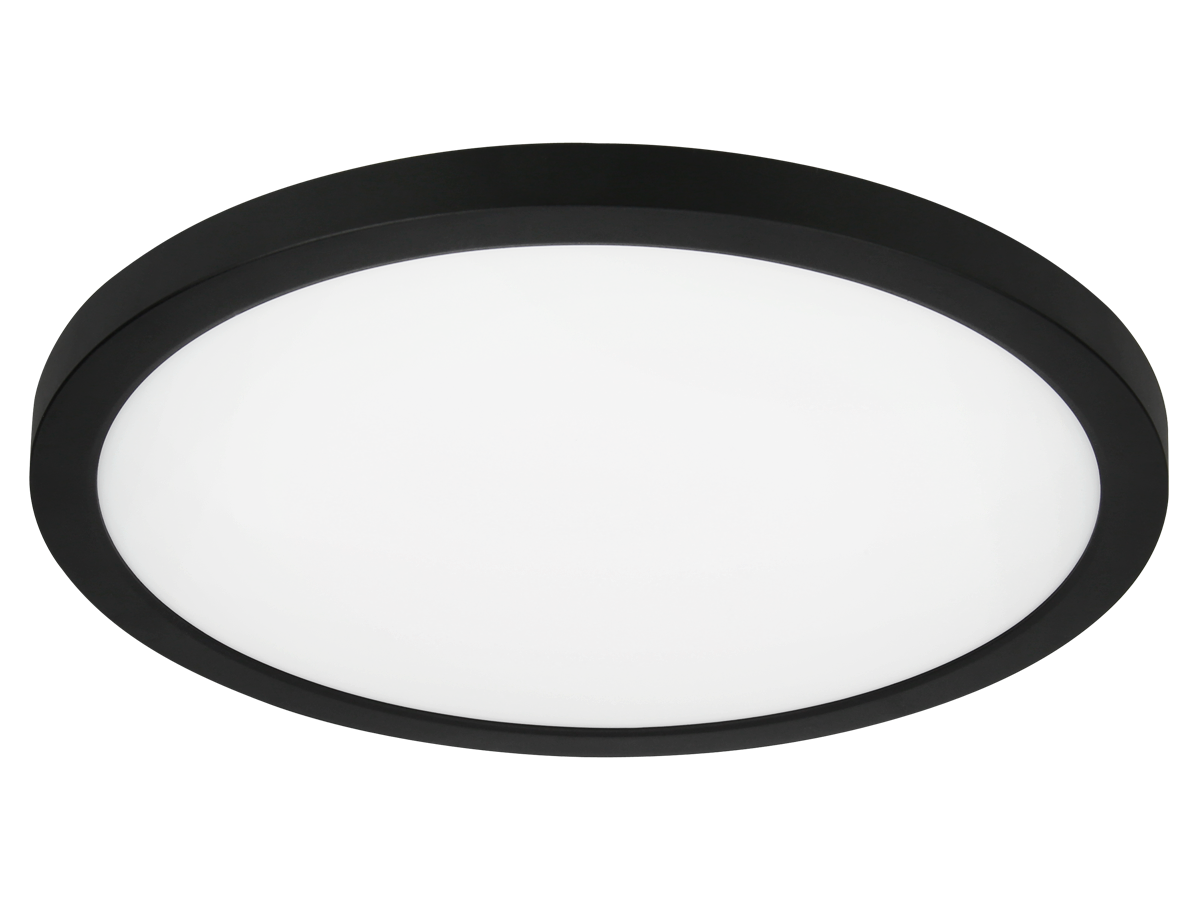 Downlight EASY FLEX 3CCT(3K/4K/5K) 18/21/24W 2000lm rond IP20 zwart LITE