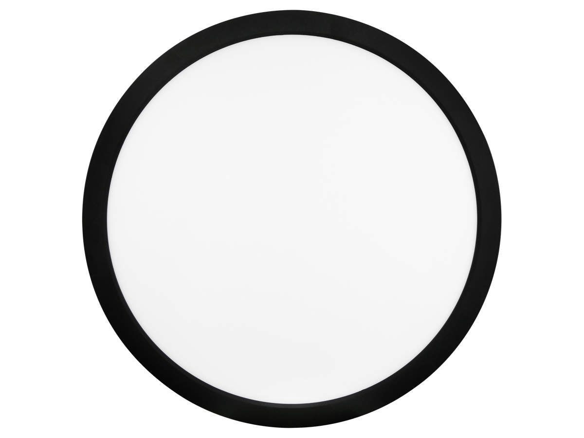 Downlight EASY FLEX 3CCT(3K/4K/5K) 18/21/24W 2000lm rond IP20 zwart LITE