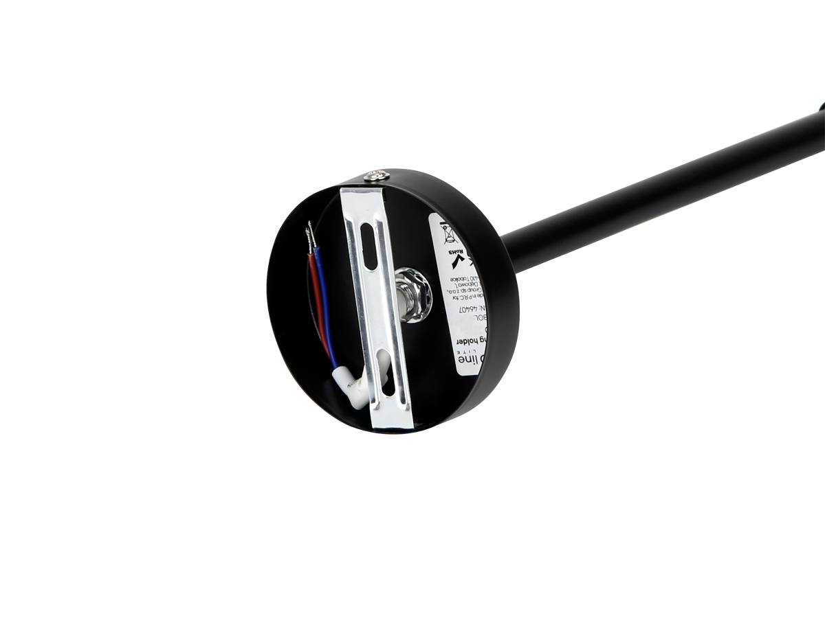 Downlight EASY FLEX Plafondbeugel 20-50cm zwart LITE