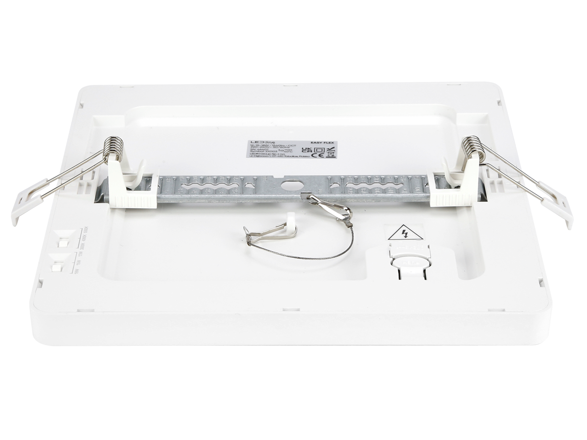 Downlight EASY FLEX 3CCT(3K/4K/5K) 12/15/18W 1530lm vierkant IP20 Wit LITE