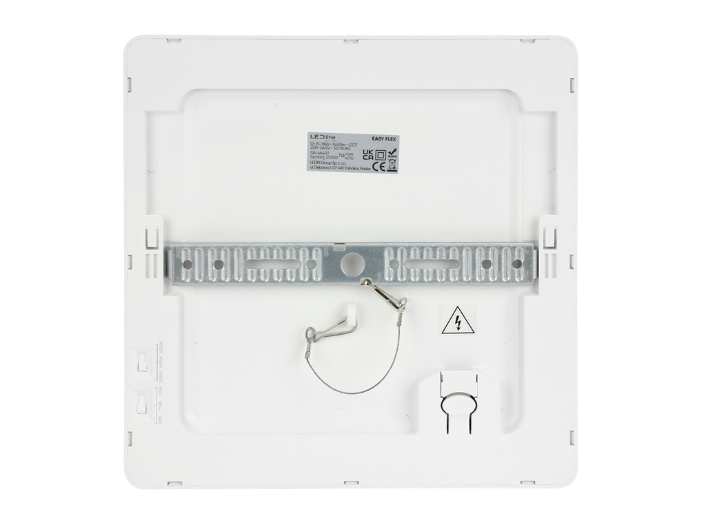 Downlight EASY FLEX 3CCT(3K/4K/5K) 12/15/18W 1530lm vierkant IP20 Wit LITE