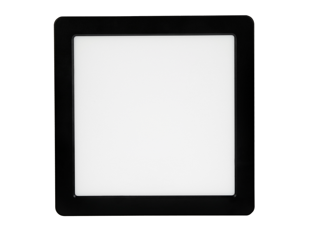 Downlight EASY FLEX 3CCT(3K/4K/5K) 12/15/18W 1440lm vierkant IP20 zwart LITE