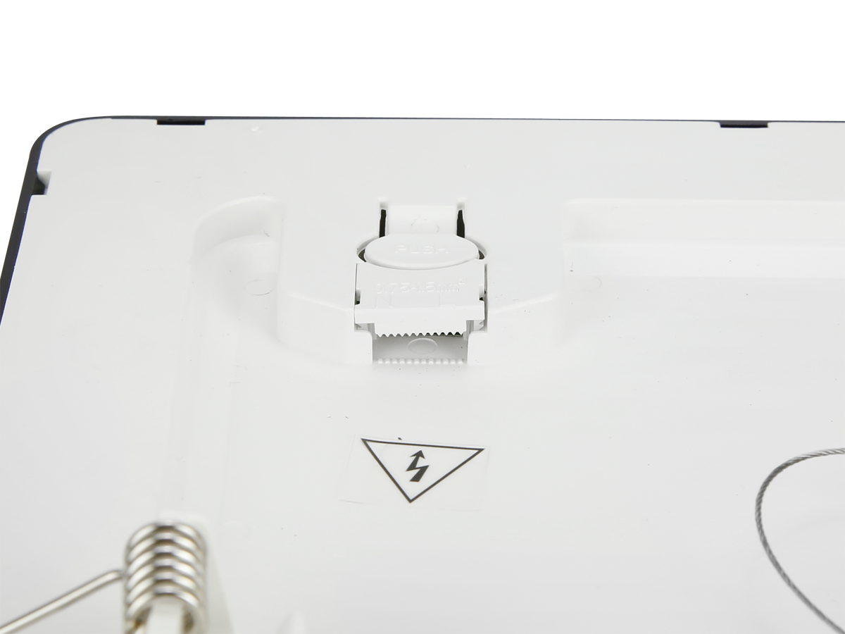 Downlight EASY FLEX 3CCT(3K/4K/5K) 18/21/24W 2000lm vierkant IP20 zwart LITE