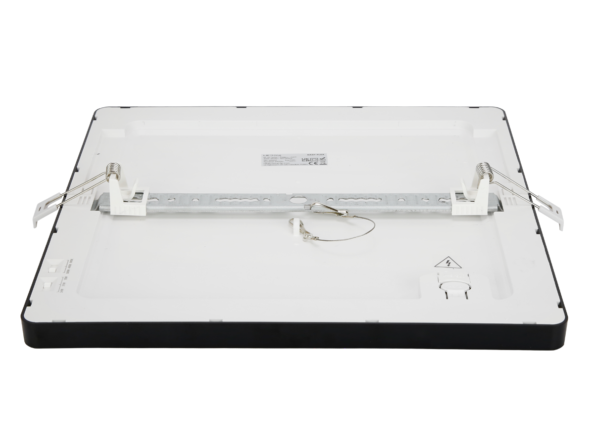 Downlight EASY FLEX 3CCT(3K/4K/5K) 18/21/24W 2000lm vierkant IP20 zwart LITE