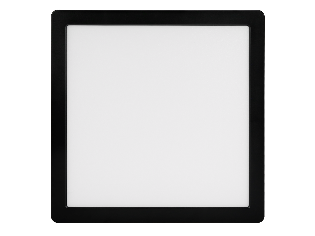 Downlight EASY FLEX 3CCT(3K/4K/5K) 18/21/24W 2000lm vierkant IP20 zwart LITE