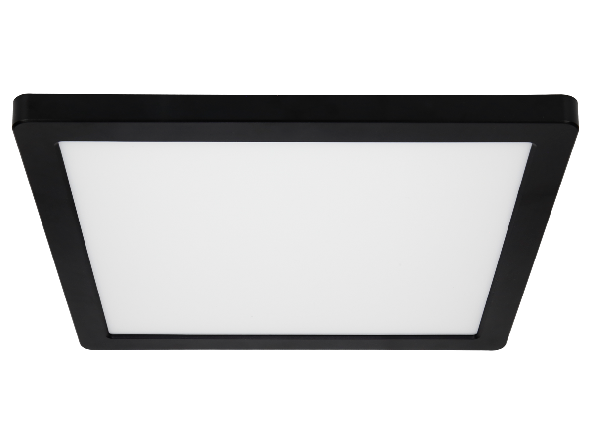 Downlight EASY FLEX 3CCT(3K/4K/5K) 18/21/24W 2000lm vierkant IP20 zwart LITE