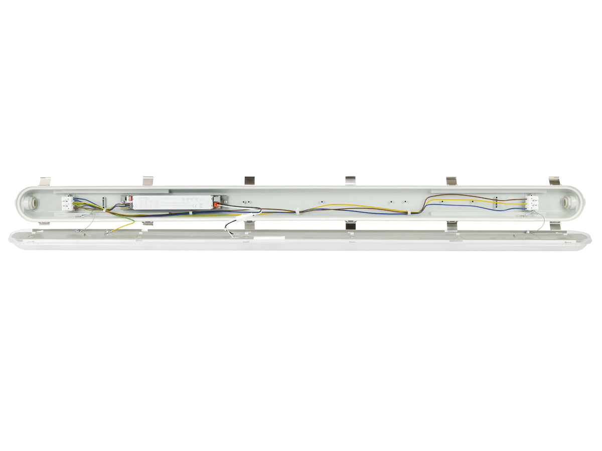 Hermetische armatuur RANGER 4000K 10-40W 7200lm IP66 120cm grijs PRIME