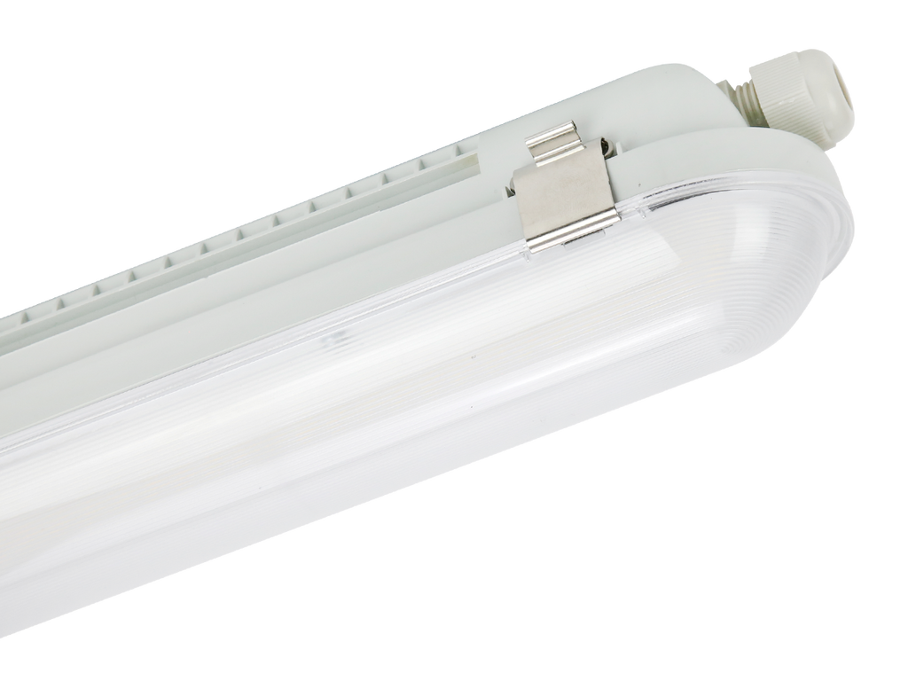 Hermetische armatuur RANGER 3CCT 3K/4K/5K 10-40W 6000lm IP66 120cm grijs PRIME noodmodule CAW 3h AT CNBOP