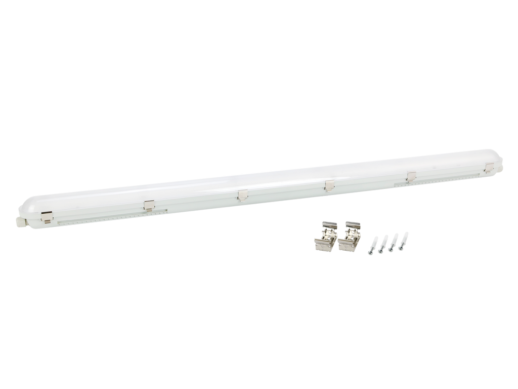 Hermetische armatuur RANGER 3CCT (3/4/5K) 10-40W 6000lm IP66 120cm grijs PRIME bewegingssensor MV