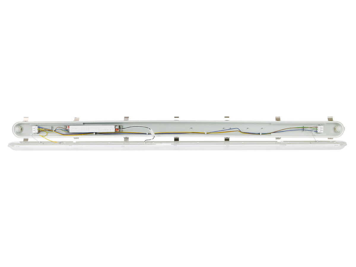 Hermetische armatuur RANGER 3CCT (3/4/5K) 25-55W 8250lm IP66 150cm grijs PRIME bewegingssensor MV