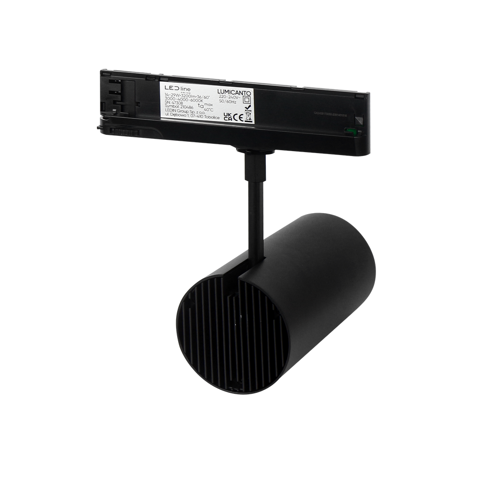 Railspot LUMICANTO 14-29W CCT 36/60° zwarte PRIME