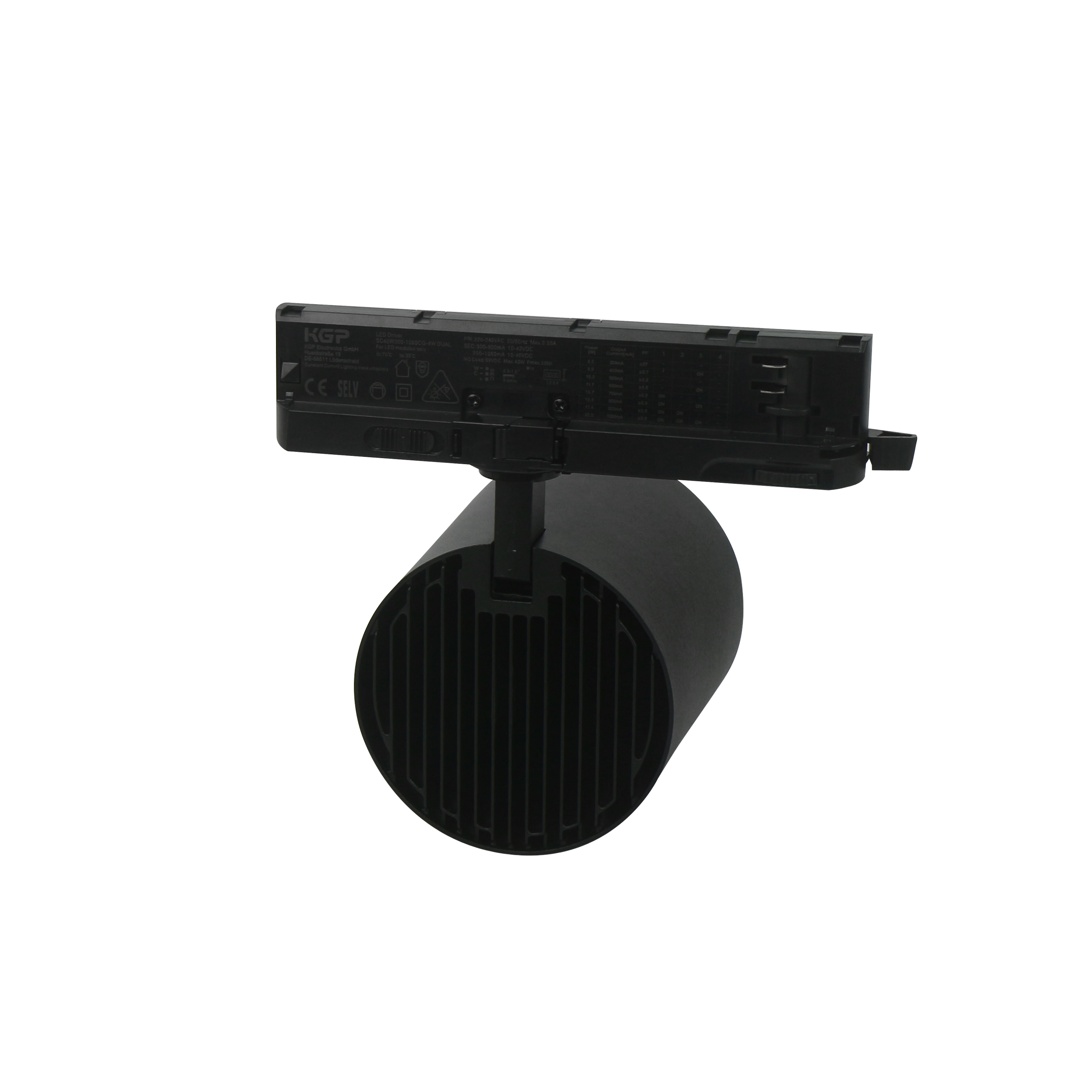 Spoorlicht LUMICANTO 12-42W CCT 36/60° zwarte PRIME