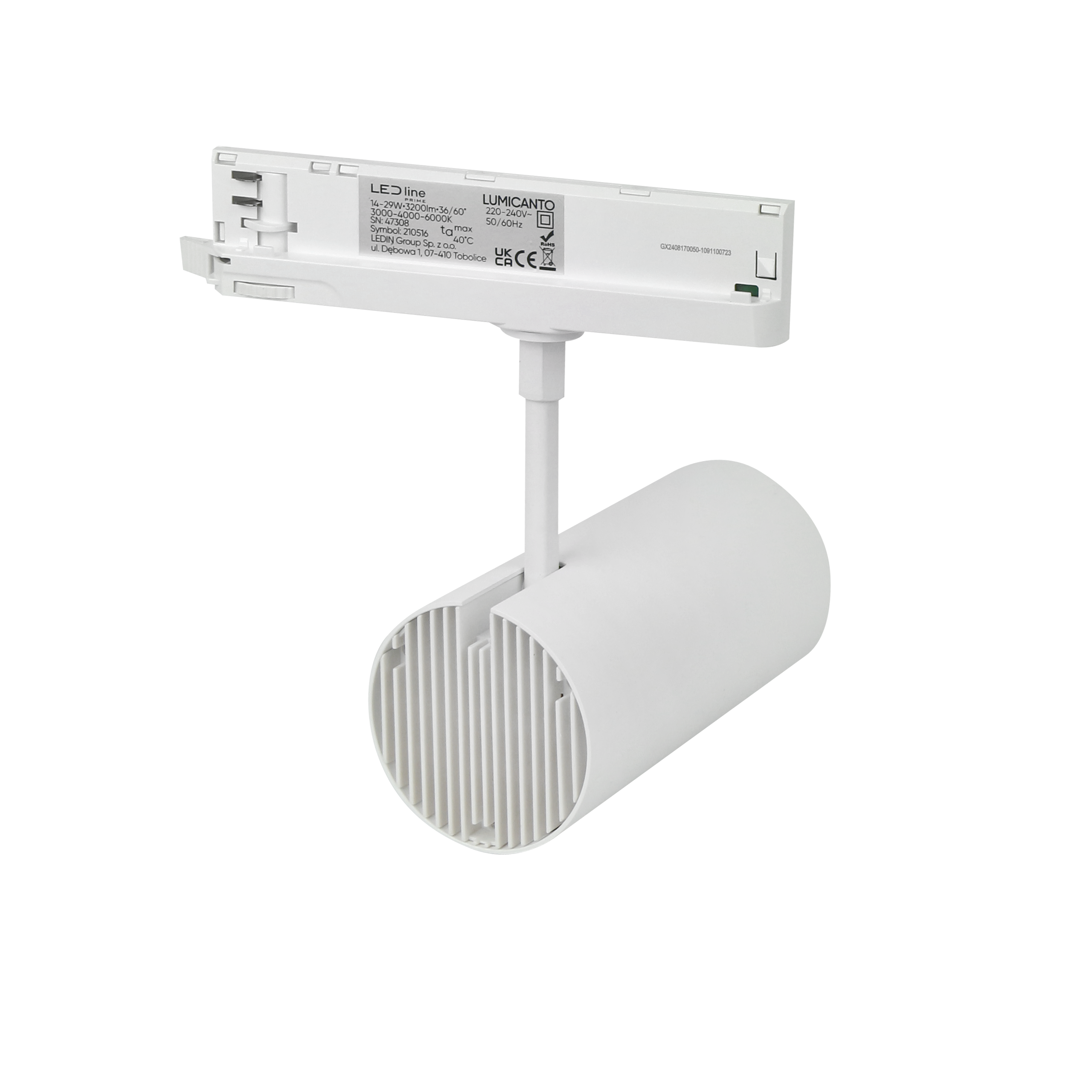 Railspot LUMICANTO 14-29W CCT 36/60° wit PRIME