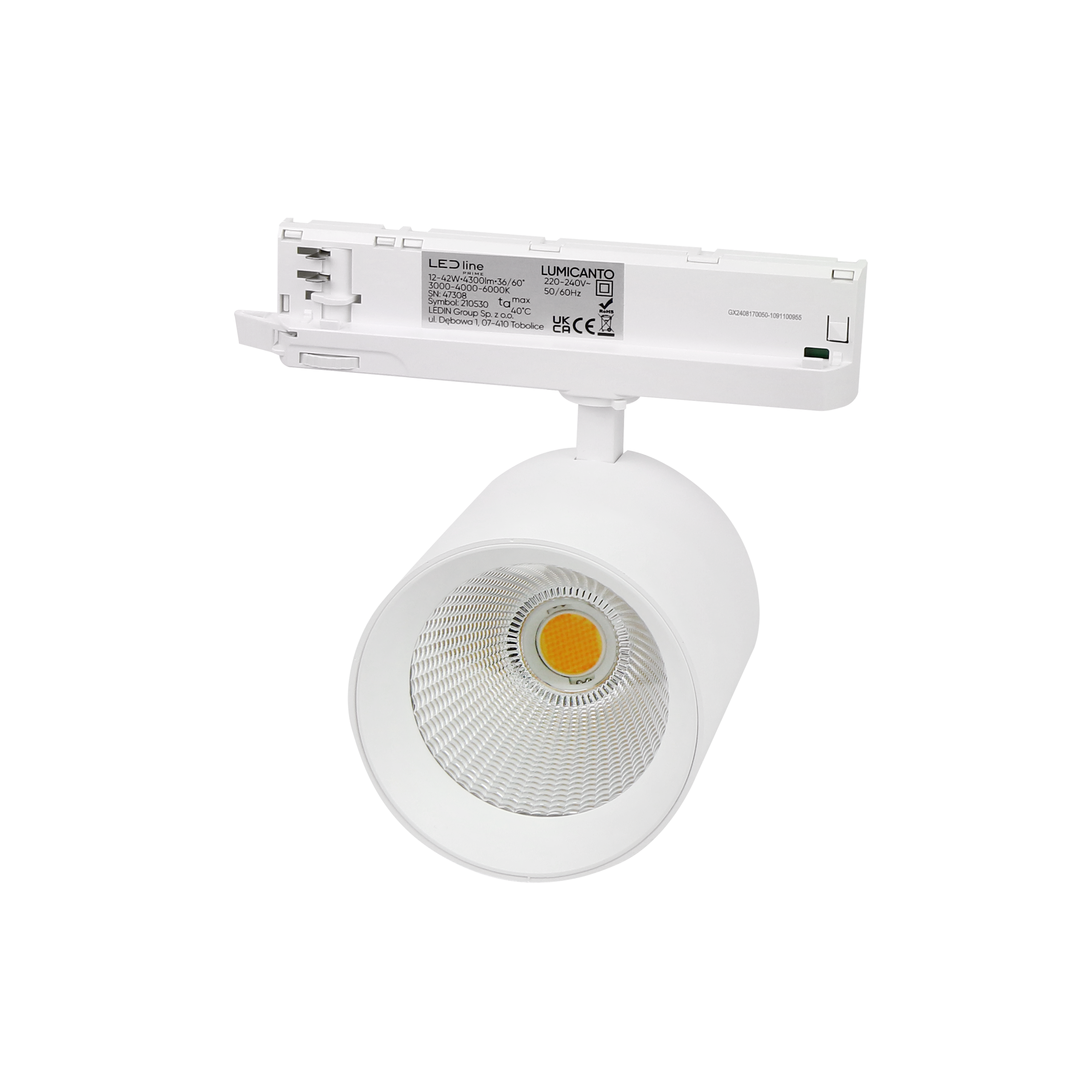 Railspot LUMICANTO 6-20W CCT 36/60° wit PRIME