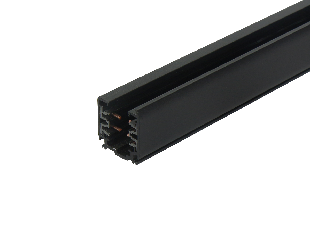 LUMICANTO 3-fase rail kabel 1m zwart PRIME