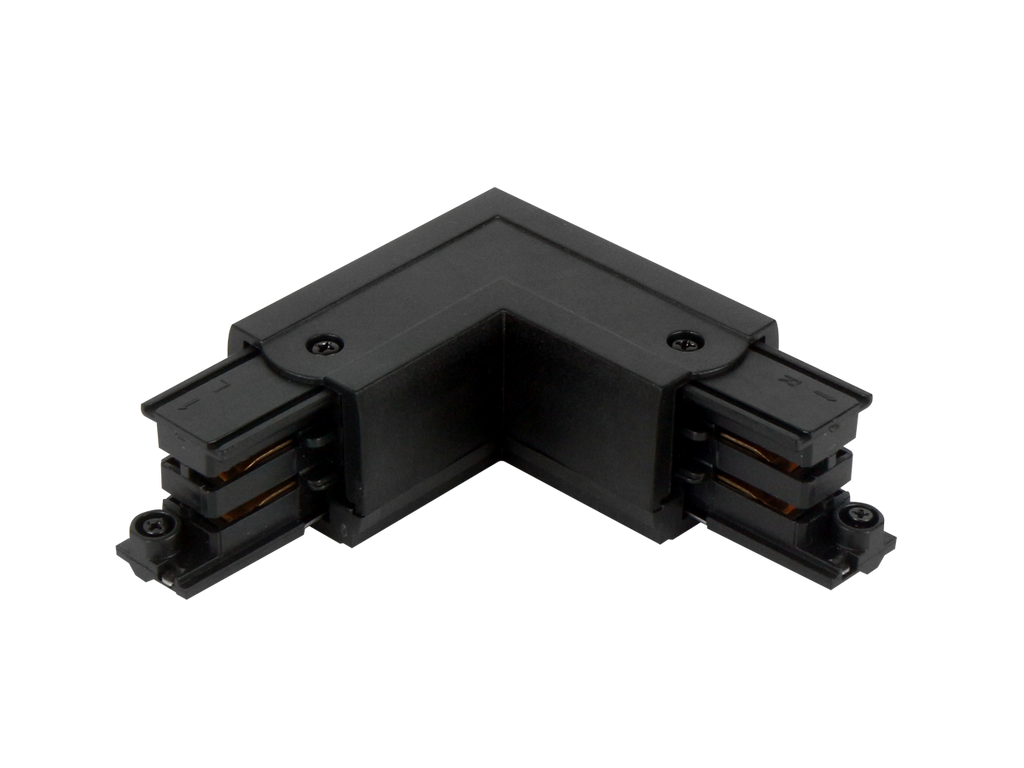 L connector voor LUMICANTO buis links zwart met PRIME voeding