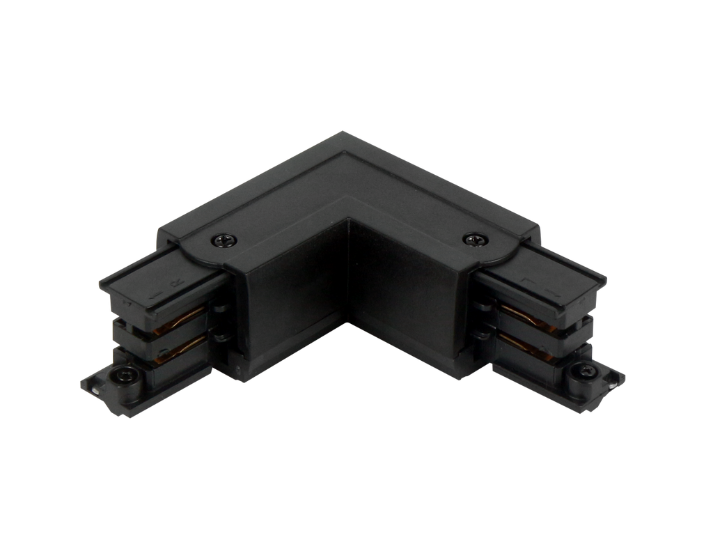 L connector voor LUMICANTO buis rechts zwart met PRIME voeding