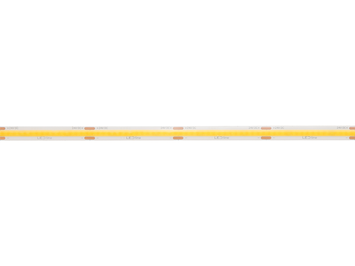 LED tape 320 COB 24V 3000K 8W IP66 9mm 5m 800lm/m PRIME