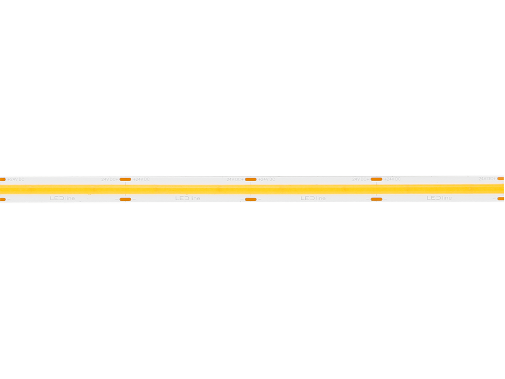 LED-strip 480 COB 24V 3000K 18W IP20 10mm 5m 1800lm/m PRIME