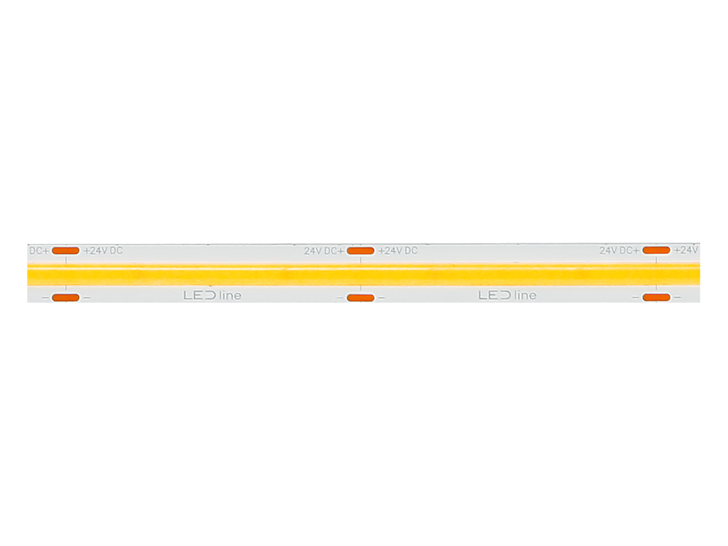 LED-strip 480 COB 24V 3000K 18W IP20 10mm 5m 1800lm/m PRIME