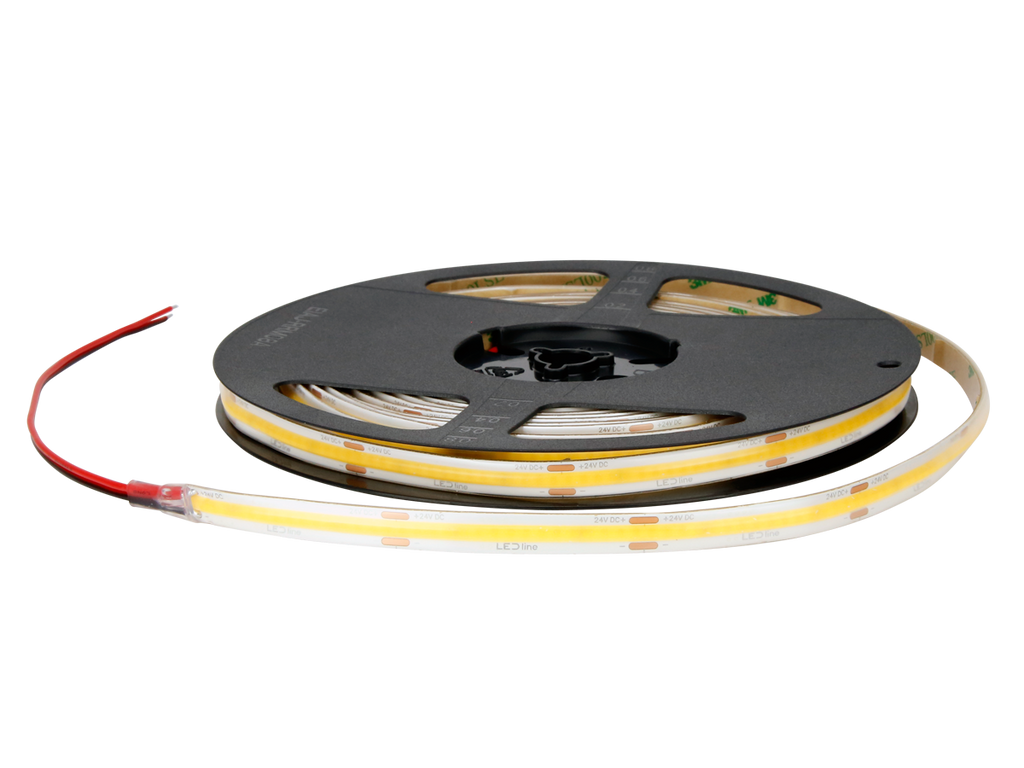 LED tape 528 COB 24V 3000K 14W IP66 11mm 5m 1400lm/m PRIME