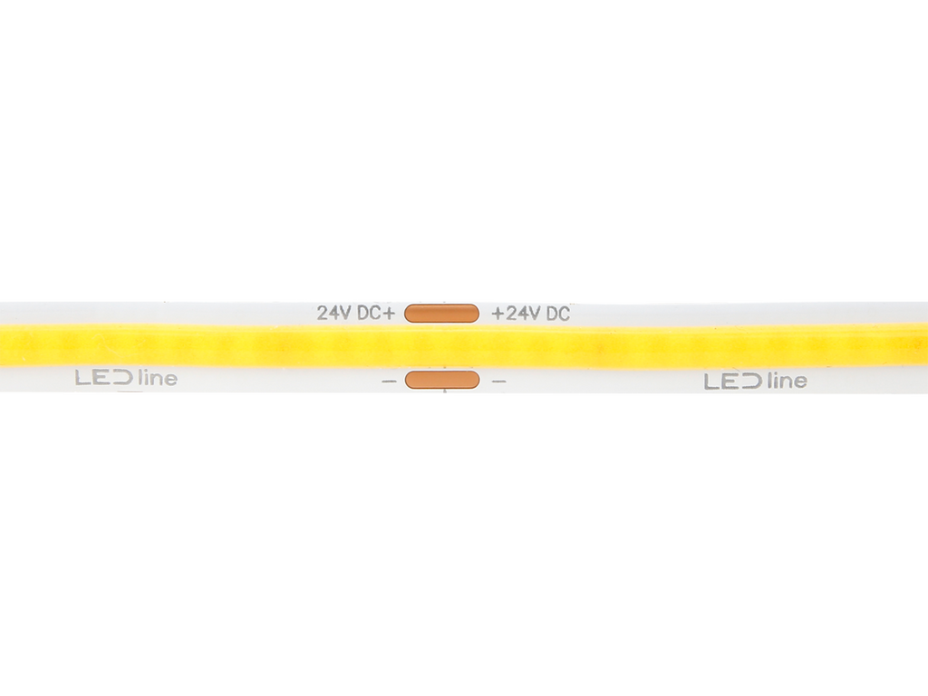 LED tape 320 COB 24V 6500K 5W IP20 8mm 5m 500lm/m PRIME