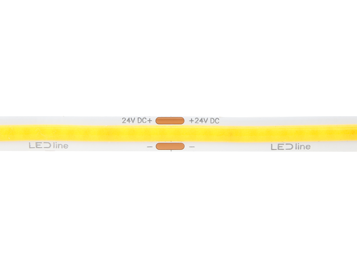 LED tape 320 COB 24V 6500K 5W IP20 8mm 5m 500lm/m PRIME
