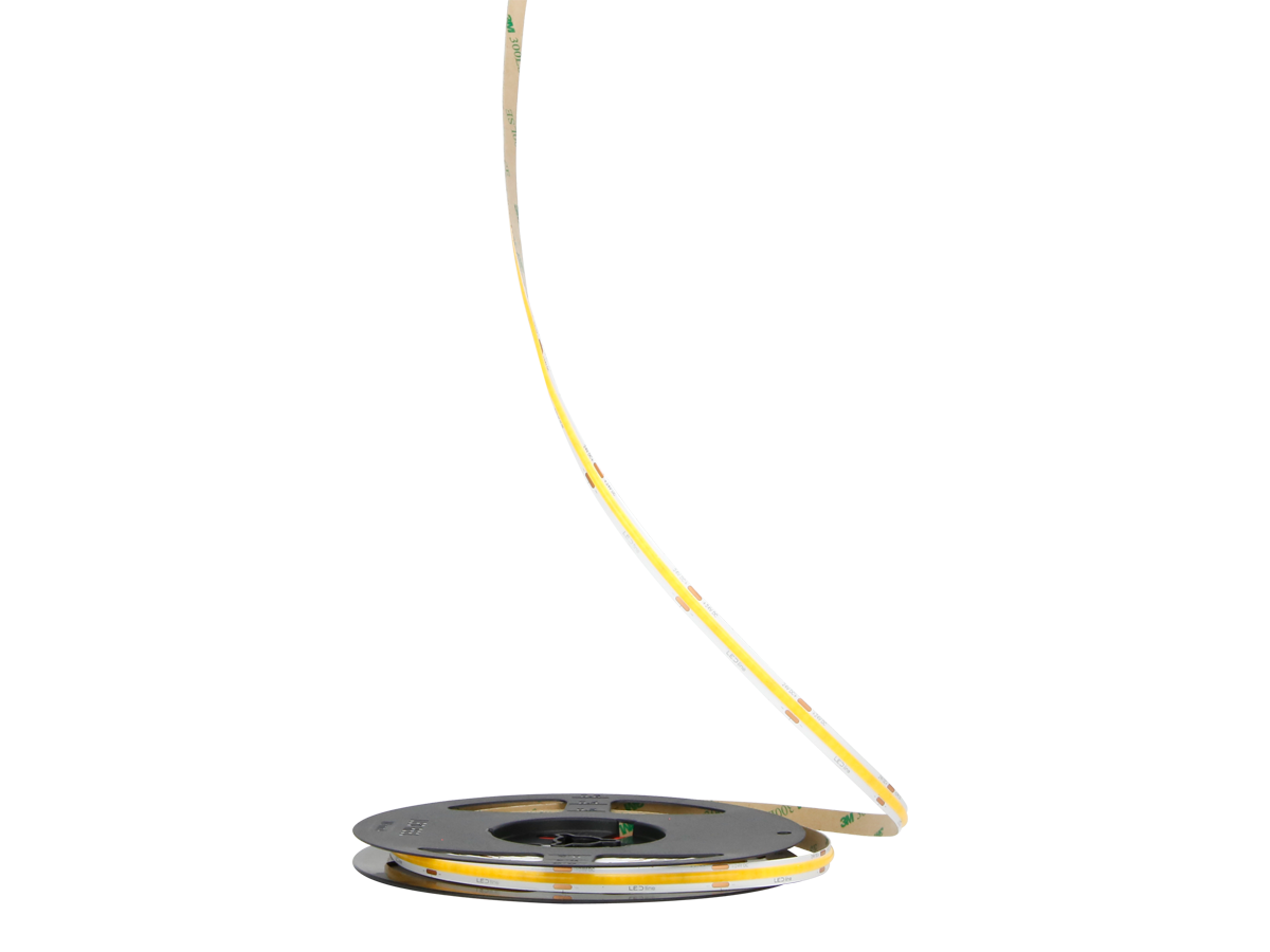 LED tape 320 COB 24V 6500K 5W IP20 8mm 5m 500lm/m PRIME