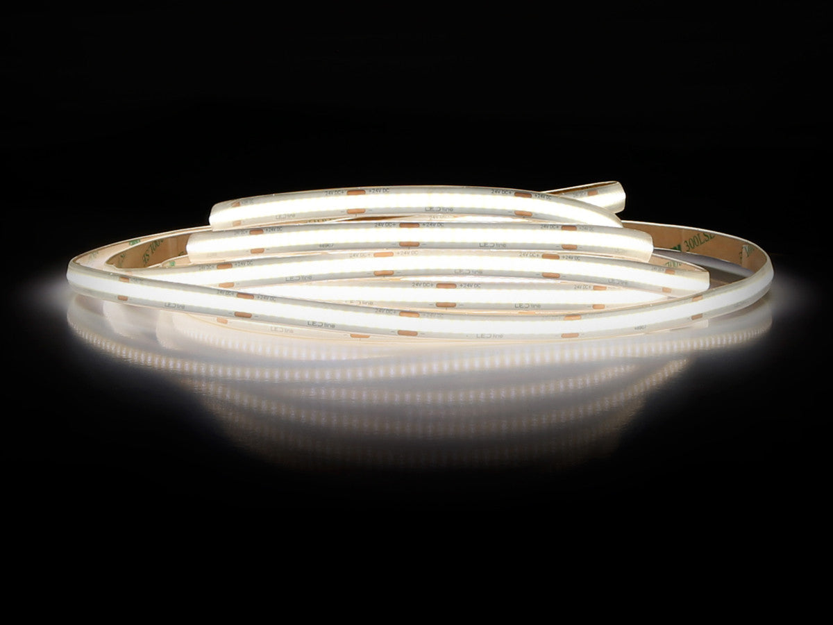 LED tape 320 COB 24V 4000K 5W IP66 9mm 5m 500lm/m PRIME