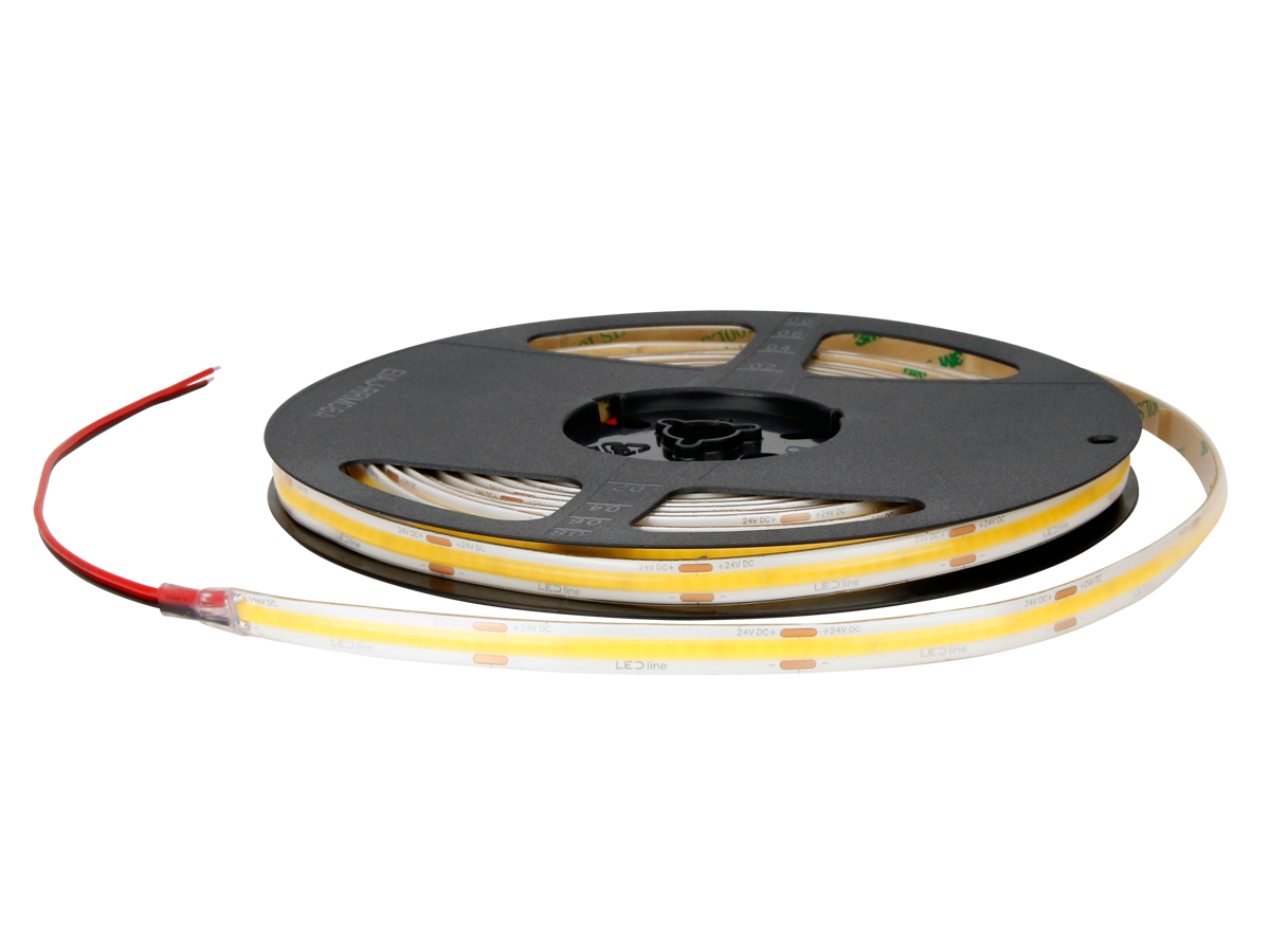 LED 320 COB 24V 6500K 5W IP66 9mm 5m 500lm/m PRIME