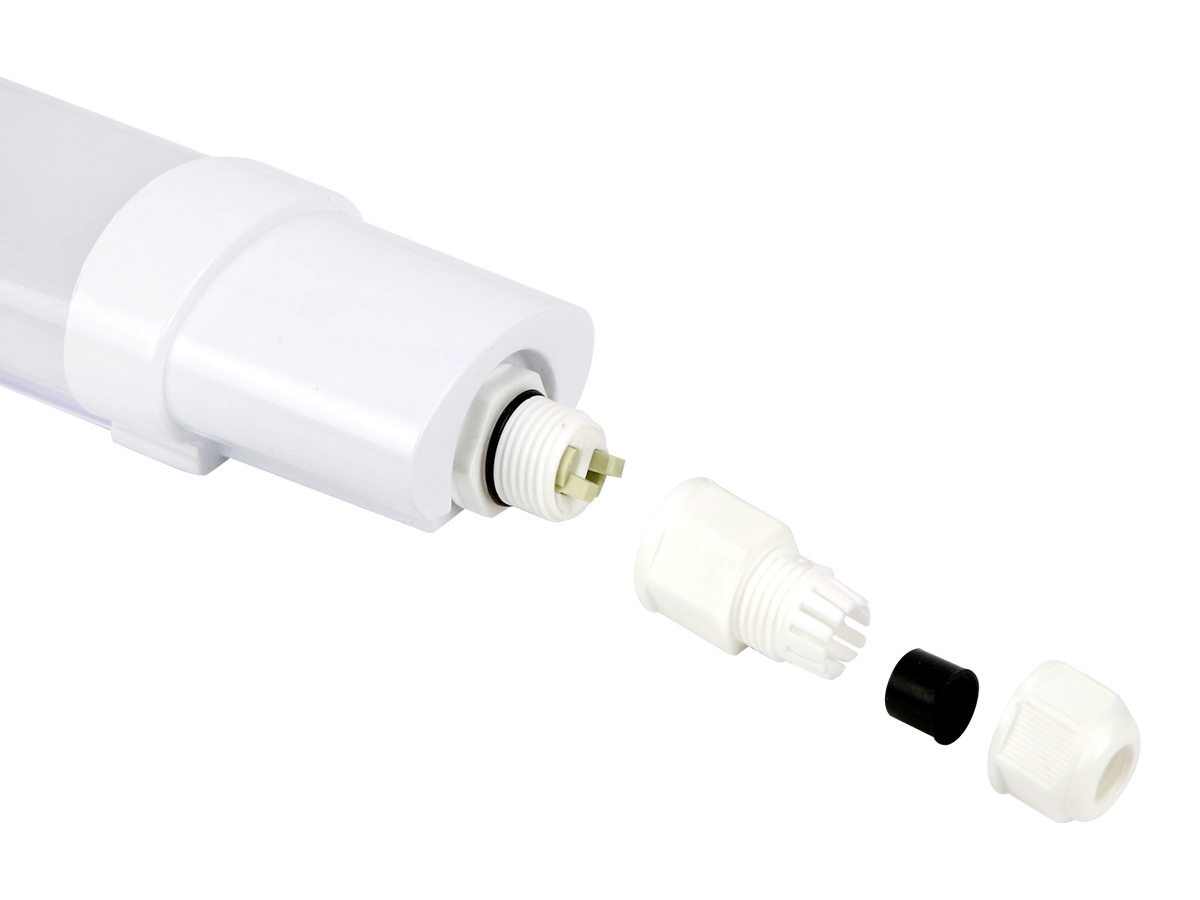 Hermetische armatuur LINIX 4000K 36W 4320lm IP65 120cm grijs LITE