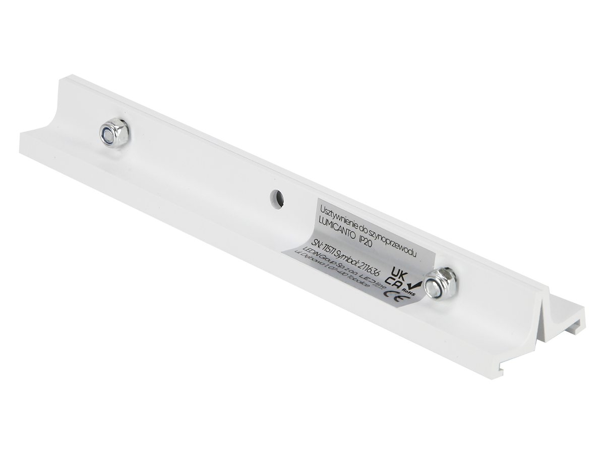 Versteviging voor LUMICANTO / LUMICANTO POWERTRACK busbar wit PRIME