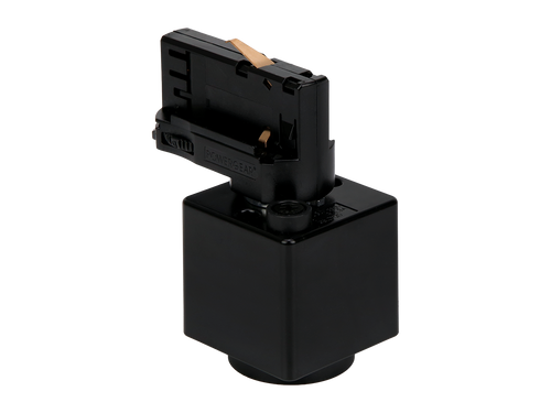 230V stopcontact voor LUMICANTO rail zwart PRIME