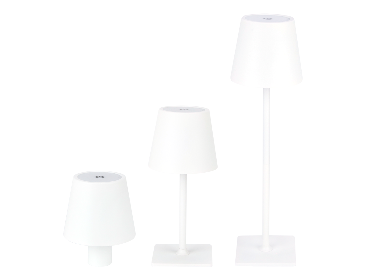 Tafellamp TAZA 3,5W 400lm CCT IP54 wit 2x2000mAh 4in1 LITE