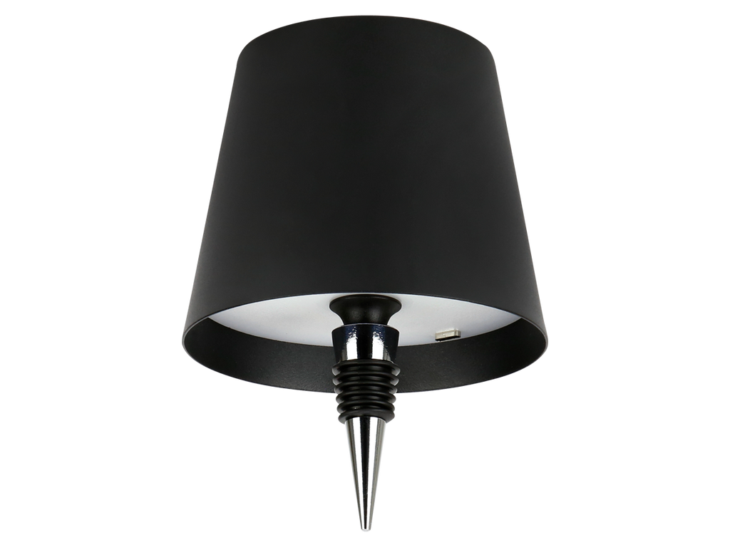Tafellamp TAZA 3,5W 400lm CCT IP54 zwart 2x2000mAh 4in1 LITE