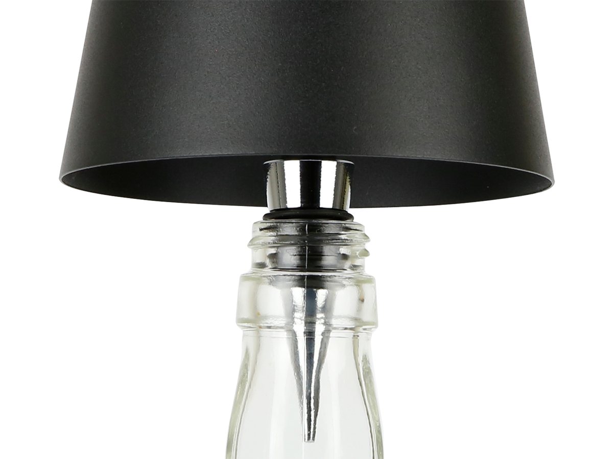 Tafellamp TAZA 3,5W 400lm CCT IP54 zwart 2x2000mAh 4in1 LITE