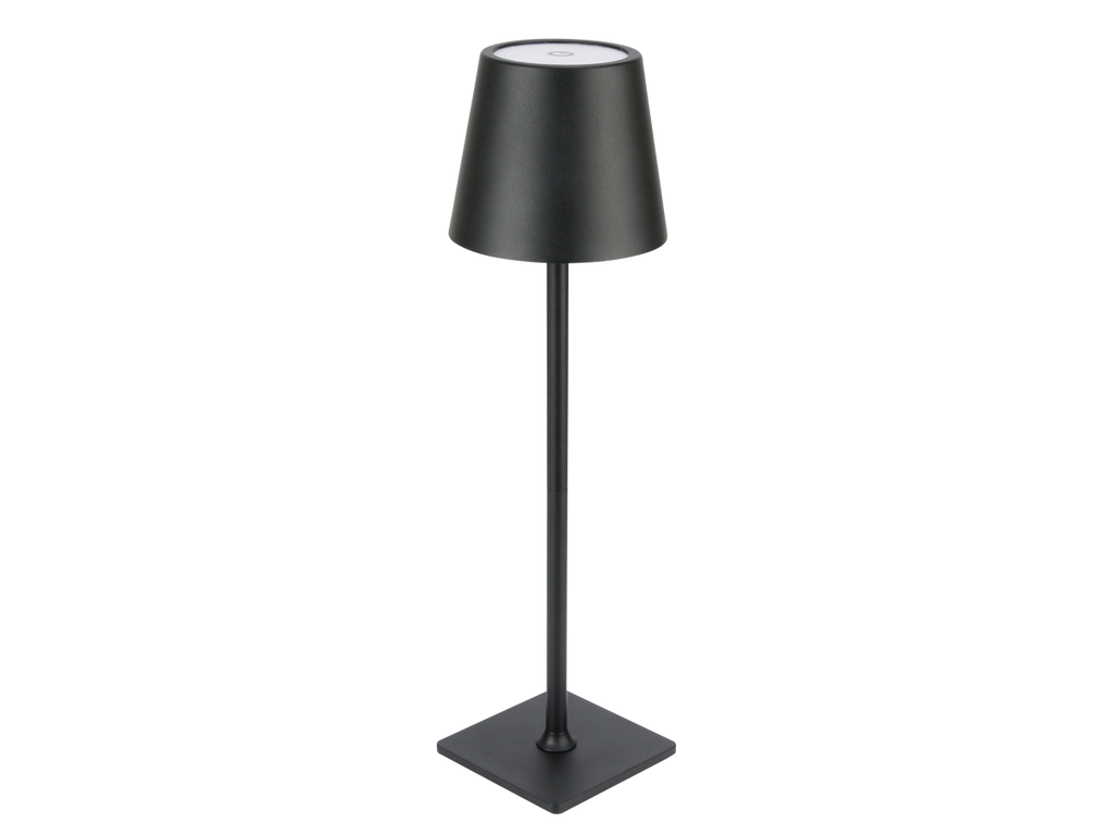 Tafellamp TAZA 3,5W 400lm CCT IP54 zwart 2x2000mAh 4in1 LITE