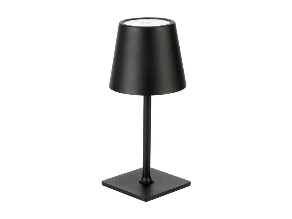 Tafellamp TAZA 3,5W 400lm CCT IP54 zwart 2x2000mAh 4in1 LITE