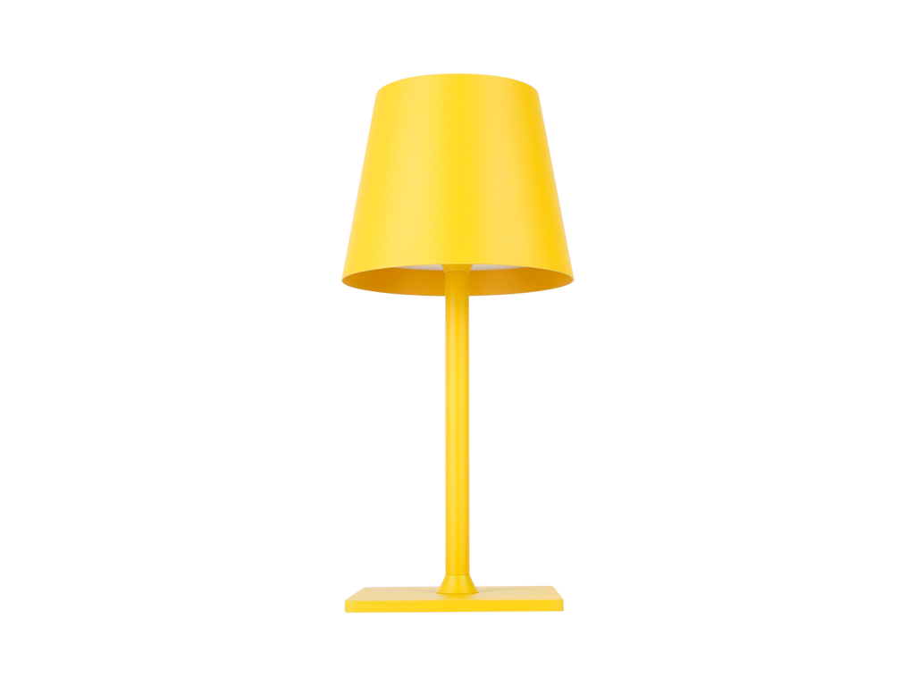 Tafellamp TAZA 3,5W 400lm CCT IP54 geel 2x2000mAh 4in1 LITE