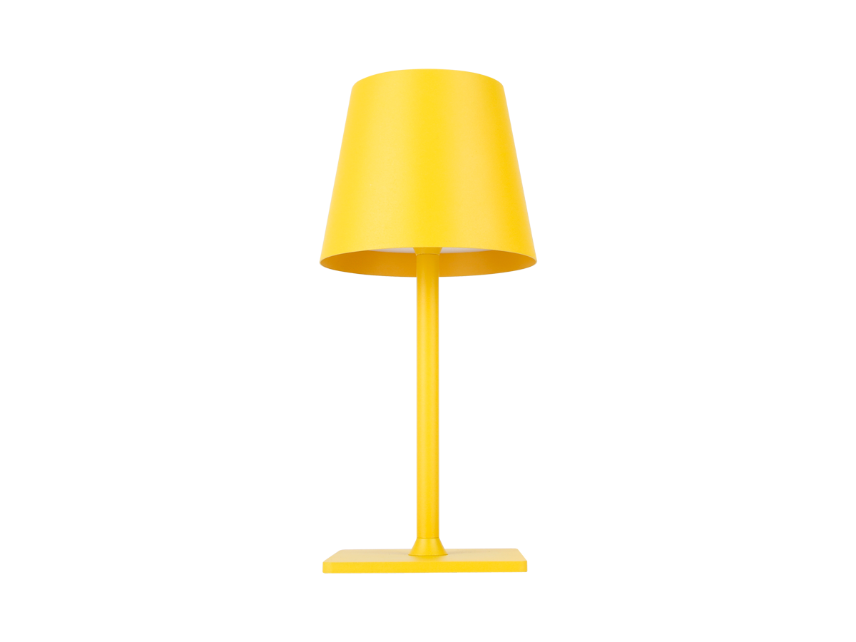 Tafellamp TAZA 3,5W 400lm CCT IP54 geel 2x2000mAh 4in1 LITE