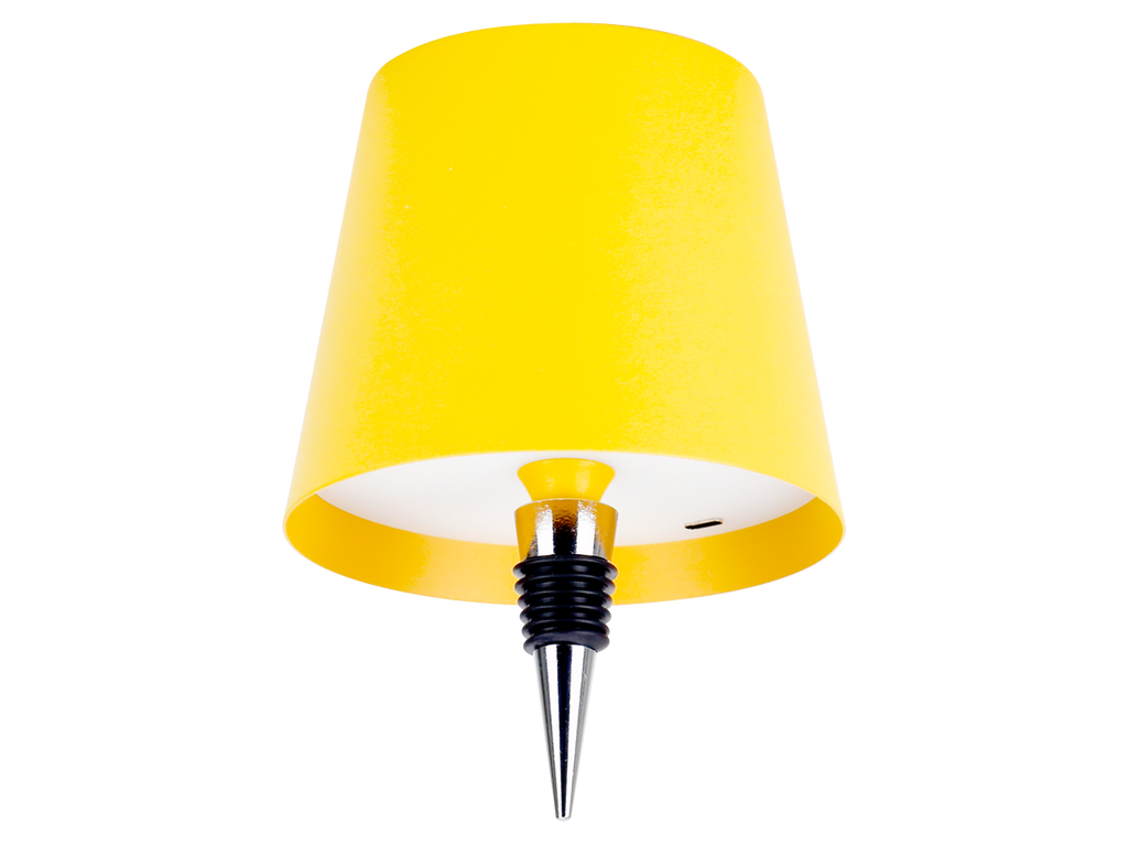 Tafellamp TAZA 3,5W 400lm CCT IP54 geel 2x2000mAh 4in1 LITE
