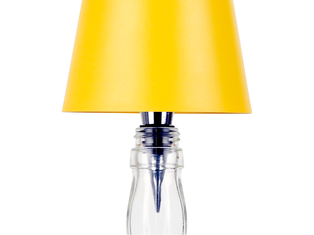 Tafellamp TAZA 3,5W 400lm CCT IP54 geel 2x2000mAh 4in1 LITE