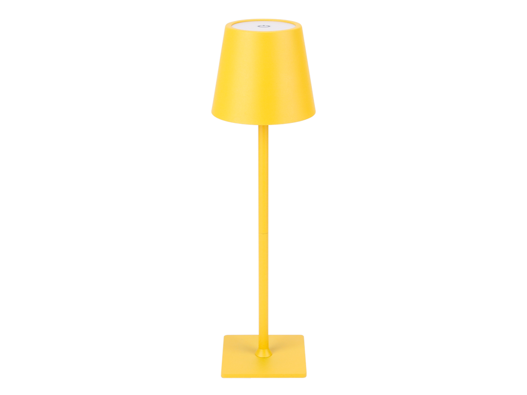 Tafellamp TAZA 3,5W 400lm CCT IP54 geel 2x2000mAh 4in1 LITE